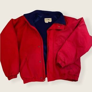 Vintage L.L Bean Red Ski Jacket